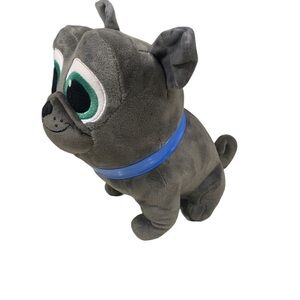 Disney Store 10" Bingo Plush Puppy Dog Pals Grey Stuffed Animal Kids Toy